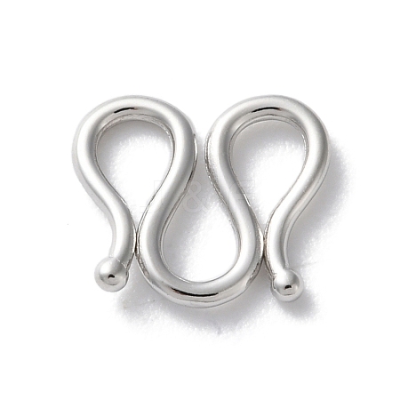 999 Sterling Silver Hook and S-Hook Clasps STER-P063-03P-1