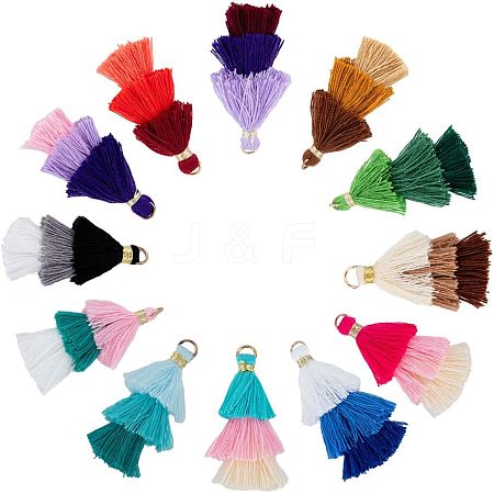 Cotton Thread Tassel Pendant Decorations FIND-NB0001-07-1