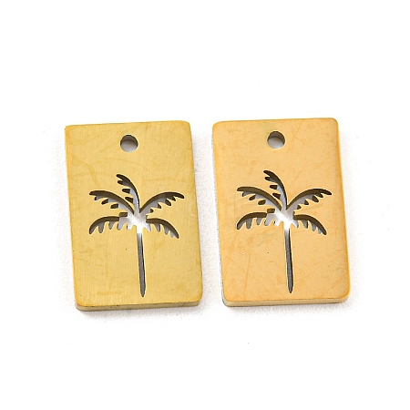 304 Stainless Steel Charms LS-STAS-H184-04C-G-1