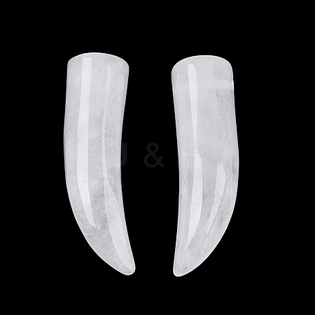 Natural Quartz Crystal Pendants G-Q602-10K-1