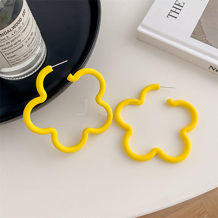 Acrylic Stud Earrings for Girls WG49414-04-1
