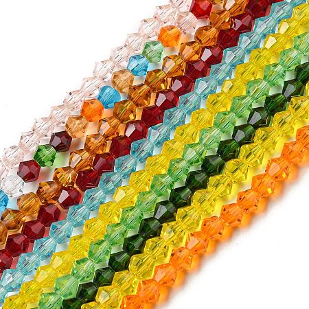 Transparent Glass Beads Strands EGLA-A039-T3mm-D-M-1