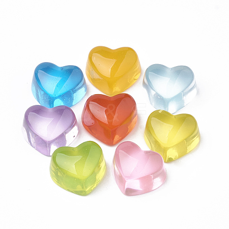 Transparent Resin Cabochons CRES-N016-37-1