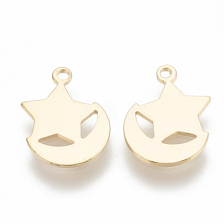 Brass Charms X-KK-Q750-058G-1