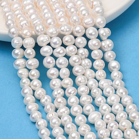 Natural Cultured Freshwater Pearl Beads Strands PA-CBABE82-15B-1
