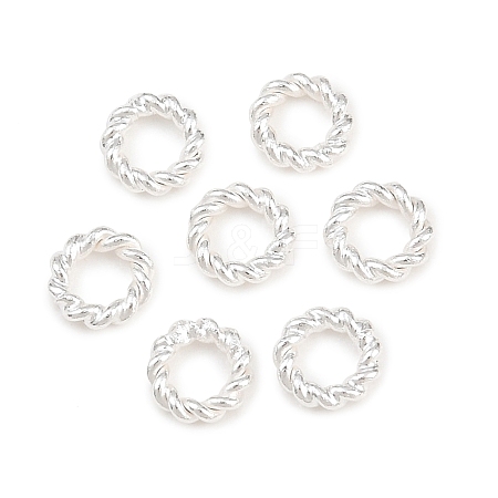 Brass Soldered Closed Jump Rings KK-K253-15C-03S-1