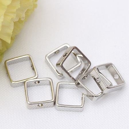 Brass Bead Frame KK-WH0062-06B-P-1
