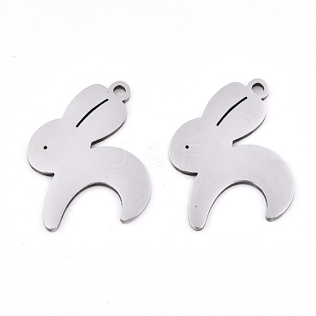 Non-Tarnish 201 Stainless Steel Pendants STAS-S081-018-1