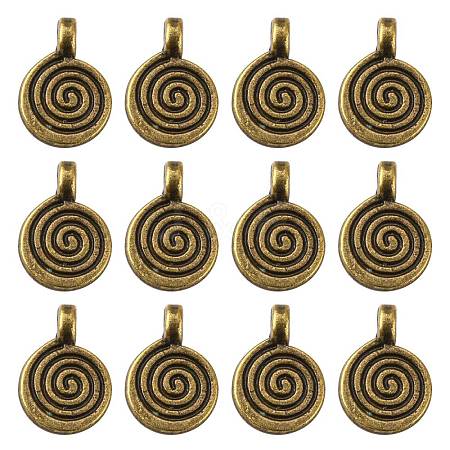 Tibetan Style Alloy Charms MLF0339Y-NF-1