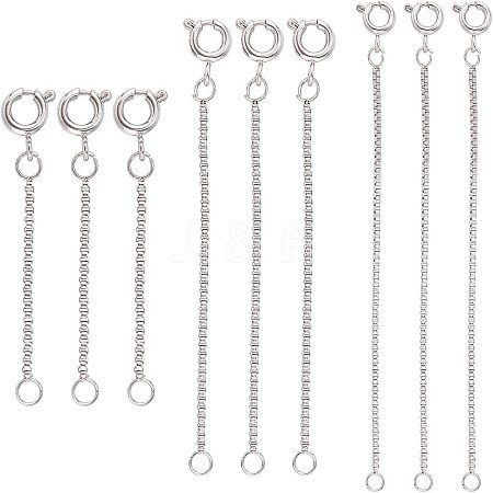 Unicraftale Stainless Steel Chain Extenders STAS-UN0009-61P-1