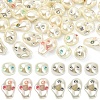 20Pcs 4 Styles Baroque Style ABS Plastic Imitation Pearl Beads SACR-YW0002-16-1