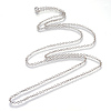 Iron Rolo Chains Necklace Making LS-MAK-R015-75cm-P-2