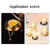 Iron Candle Holder AJEW-FH0001-12-5