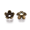Tibetan Style Alloy Bead Caps MLF1225Y-NF-2