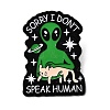 Alien & Cat Enamel Pins JEWB-D310-01EB-04-1