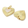 Rack Plating Brass Enamel Charms KK-K392-34G-02-2