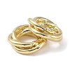 Brass Linking Rings KK-B087-03G-3