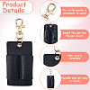 3Pcs PU Keychains KEYC-CL0001-49C-6