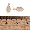 Brass & Cat Eye Pendants CE-CBA3C0B-01G-3