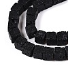 Natural Lava Rock Beads Strands G-T139-8x8-34A-3