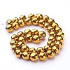 Non-Magnetic Synthetic Hematite Bead Strands LS-G-D009-2-3