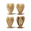 Natural Yellow Jade Carved Angle Figurines GG-CBA9C2C-A19-1