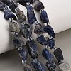 Raw Rough Natural Sodalite Beads Strands GG-CBA0B77-A01-02-1
