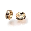 Brass Rhinestone Beads RB-K001-02G-04-1