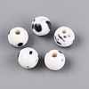 Vintage Handmade Porcelain Beads PORC-Q006-13A-38-1
