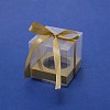 Square PVC Bakery Boxes CON-WH0085-41B-1