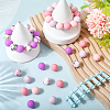 Round Silicone Focal Beads SIL-SP0001-16C-3