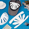 Paper Hat Shaper Insert for Baseball Caps AJEW-WH0460-093-4