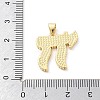 Brass Pendants KK-Z098-17G-02-3