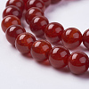 Natural Crackle Agate Beads Strands G-D868-8mm-M-3