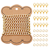 Brass Cuban Link Chains FIND-BC0001-81-1