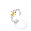 304 Stainless Steel Cuff Open Rings for Women WG2666C-01-5
