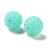 Chunky Resin Rhinestone Bubblegum Ball Beads RESI-S259-A04-2