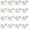 304 Stainless Steel Stud Earring Findings EJEW-SP0001-17J-1