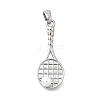 Brass ABS Imitation Pearl Pendants KK-P336-22P-1