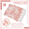 Polyester Embroidery Butterfly Flower Fabric SENE-WH0003-52-2