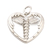 Brass Micro Pave Cubic Zirconia Pendants KK-H527-02B-P-1