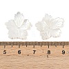 Natural White Shell Carved Beads SSHEL-B006-06-4