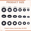60Pcs 6 Styles Plastic Doll Craft Eyelid Accessories DOLL-GA0001-29-2