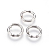 Tarnish Resistant 304 Stainless Steel Saw Cut Open Jump Rings STAS-P212-25P-24-1
