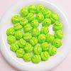 Opaque Acrylic Beads OACR-H034-39F-1