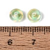 Baking Paint Electroplate Transparent Glass Beads EGLA-Q141-01A-A11-3
