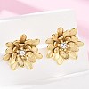 304 Stainless Steel Crystal Rhinestone Stud Earrings EJEW-G423-15G-2