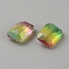 130Pcs Gradient Color Transparent Resin Cabochons RESI-TAC0018-30E-2