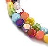 Electroplate Glass Beads EGLA-P056-01B-4