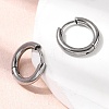 316F Stainless Steel Hoop Earrings EJEW-D341-01G-P-2
